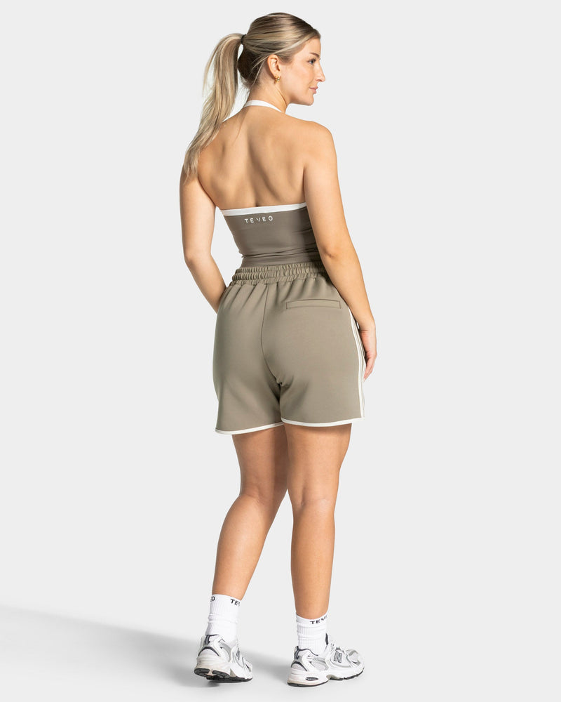 Club Neckholder Top "Khaki"