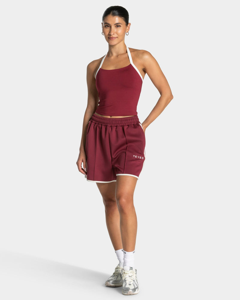 Club Shorts "Weinrot"