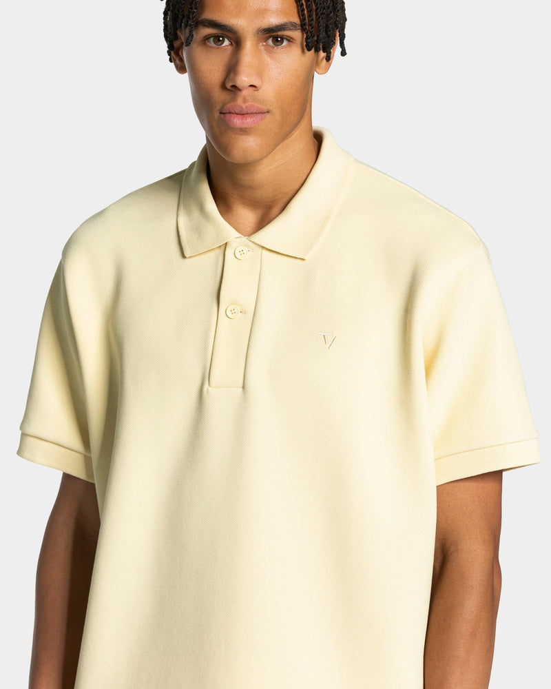 Club Oversized Polo "Butter Yellow"