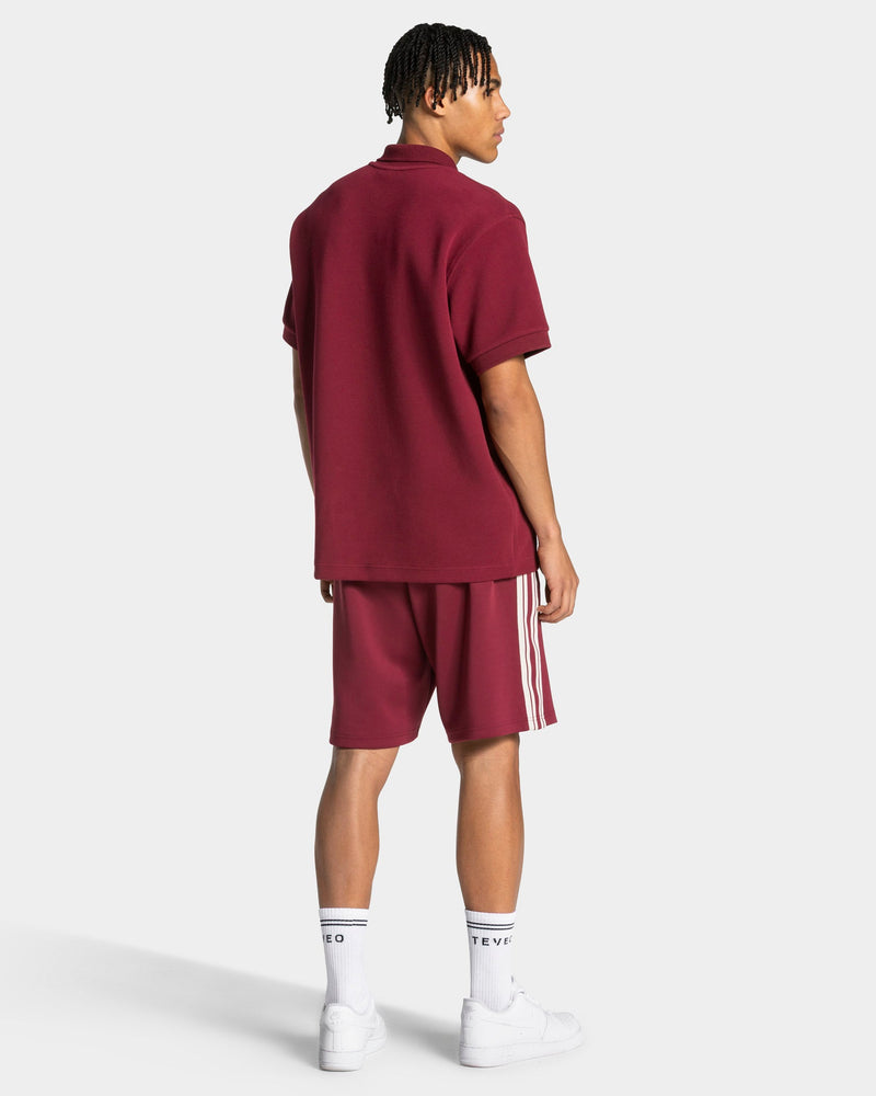 Club Shorts "Weinrot"