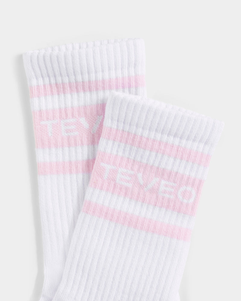 Club Socken (2er-Pack) "Weiß - Blossom"