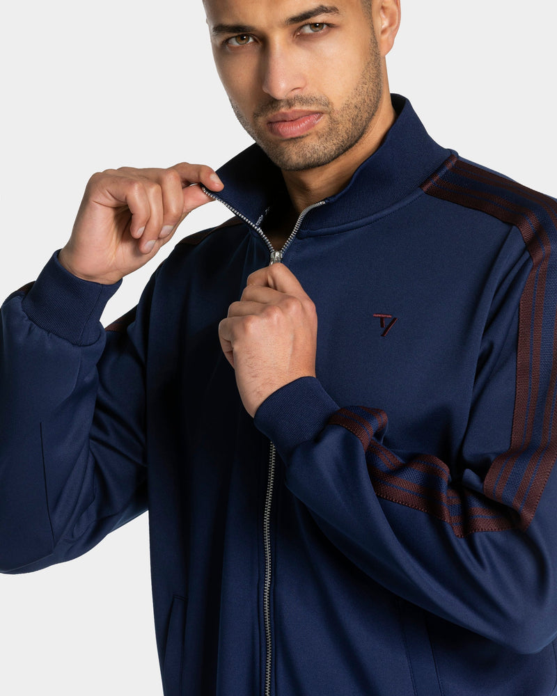 Club Zip Jacke "Dunkelblau"