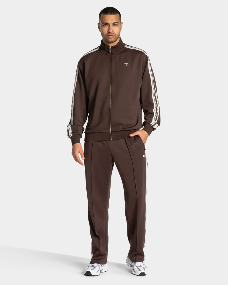 Club Zip Jacke "Espresso"