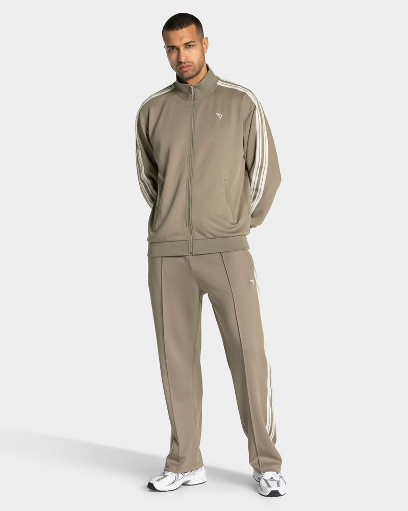 Club Zip Jacke "Khaki"