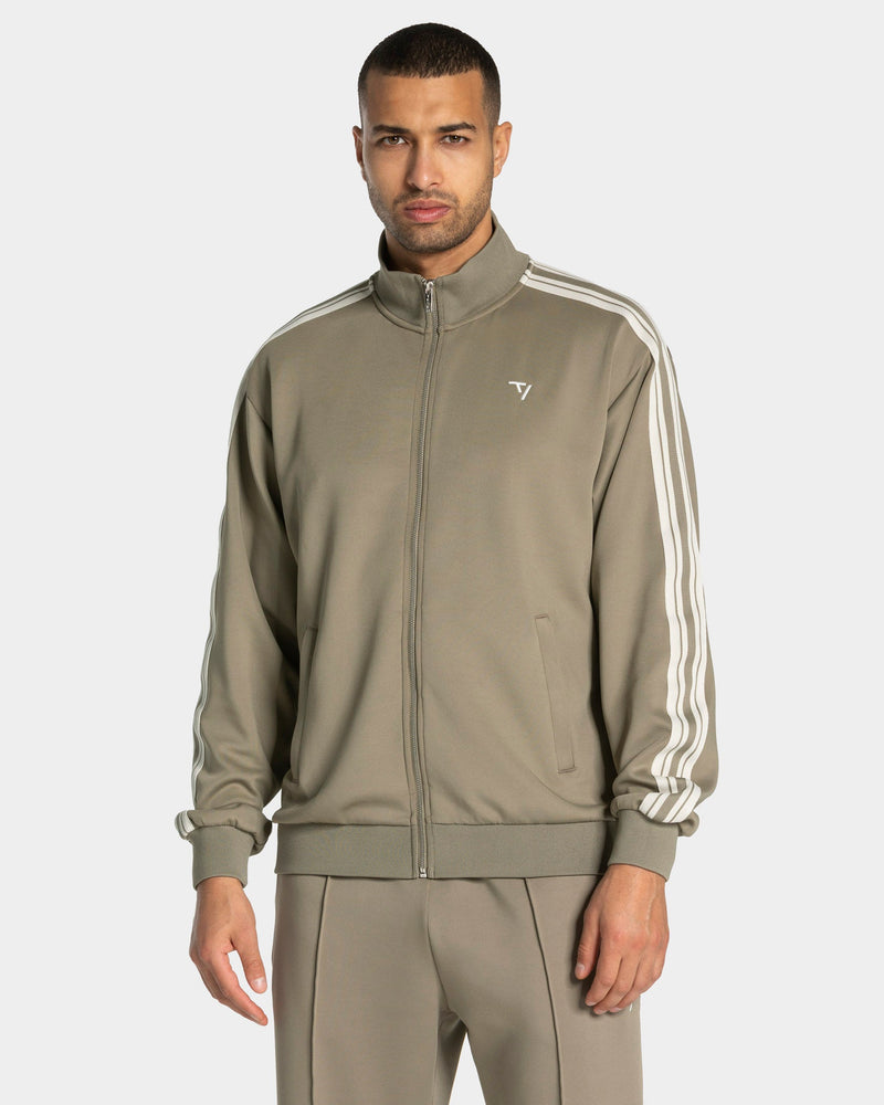 Club Zip Jacke "Khaki"