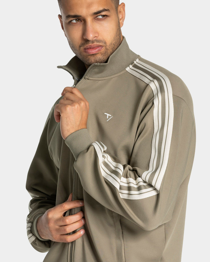 Club Zip Jacke "Khaki"