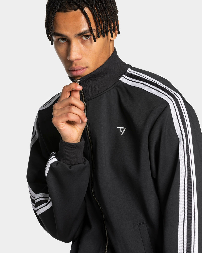 Club Zip Jacke "Schwarz"