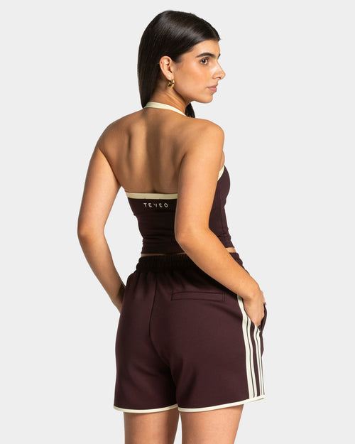 Club Neckholder Top "Merlot"
