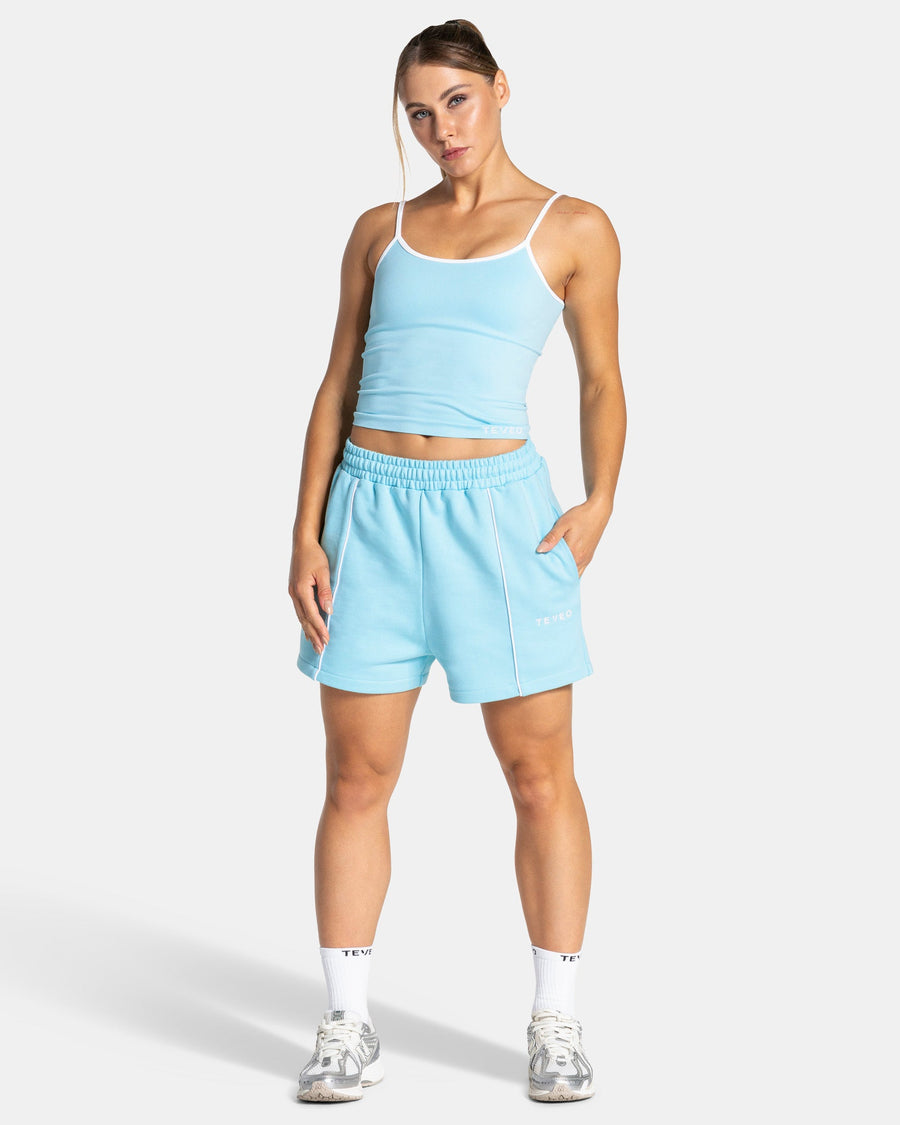 Contrastline Cami Top "Arctic Blue"