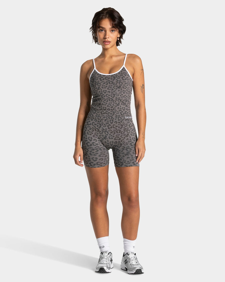 Contrastline Cami Top "Leo Graphit"
