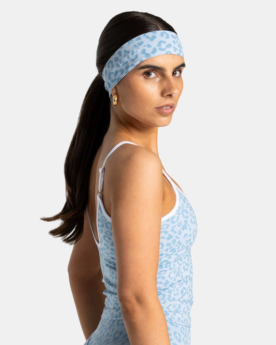 Contrastline Haarband "Leo Babyblau"