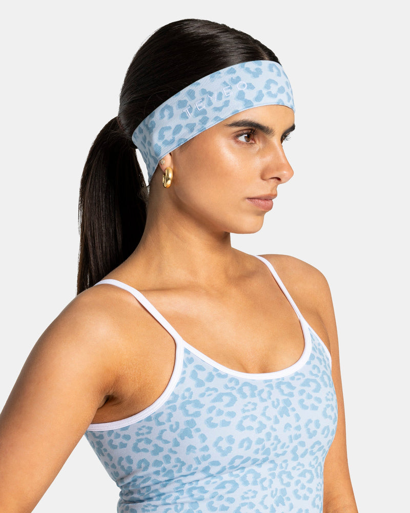 Contrastline Haarband "Leo Babyblau"