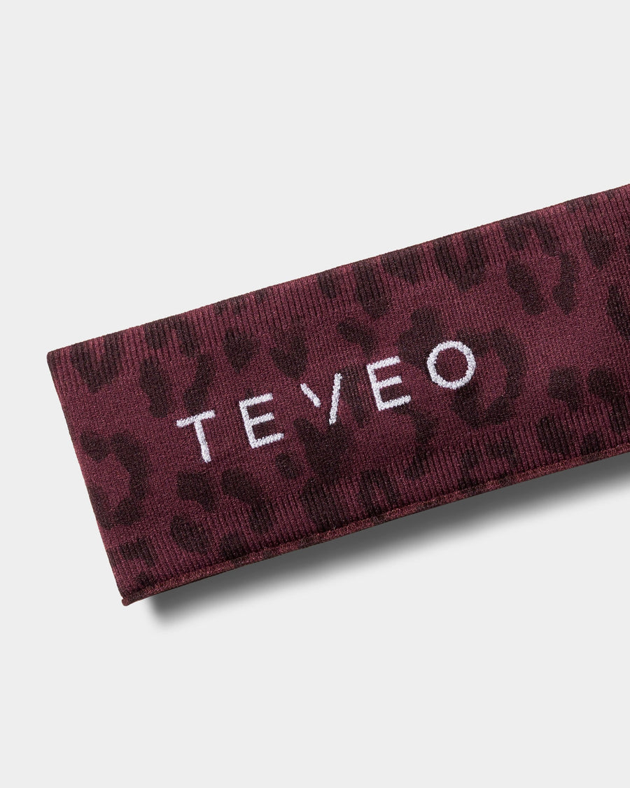 Contrastline Haarband "Leo Merlot"
