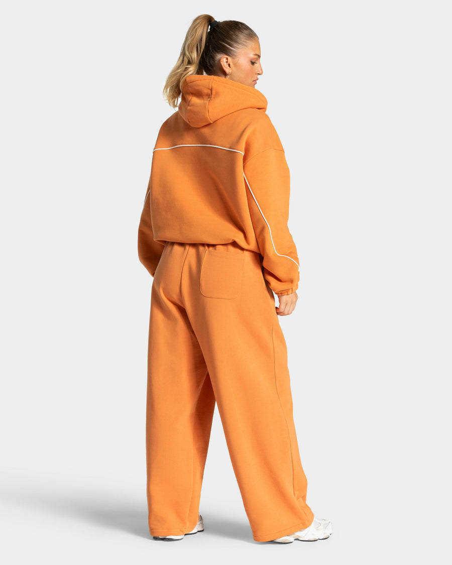 Contrastline Hooded Sweater "Pumpkin Spice"