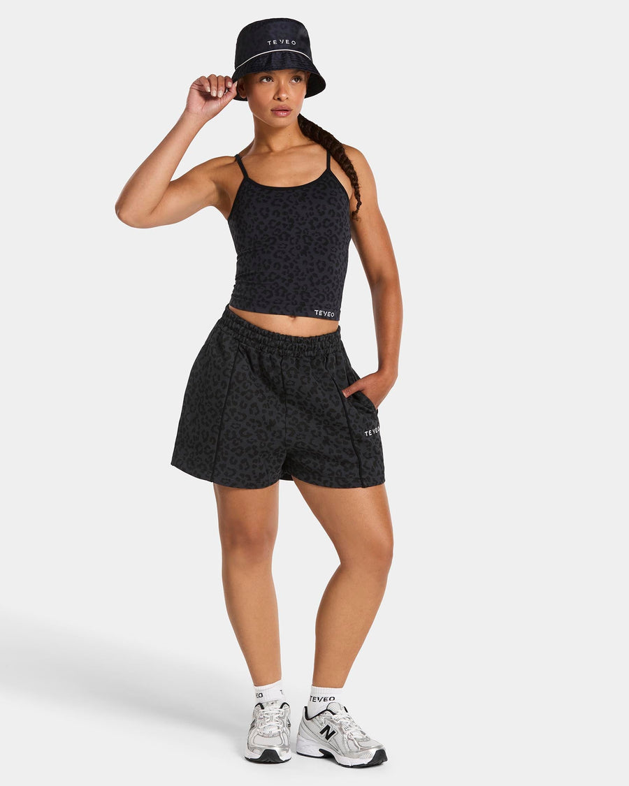Contrastline Bucket Hat "Leo Schwarz"