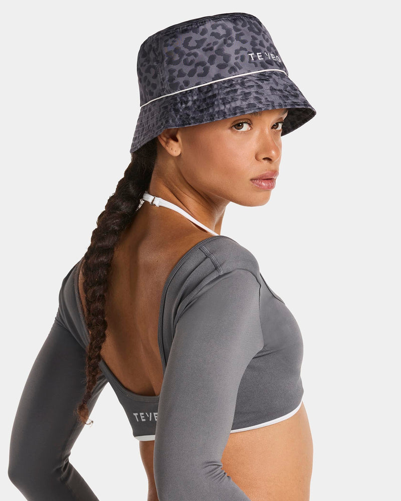 Contrastline Bucket Hat "Leo Graphit"