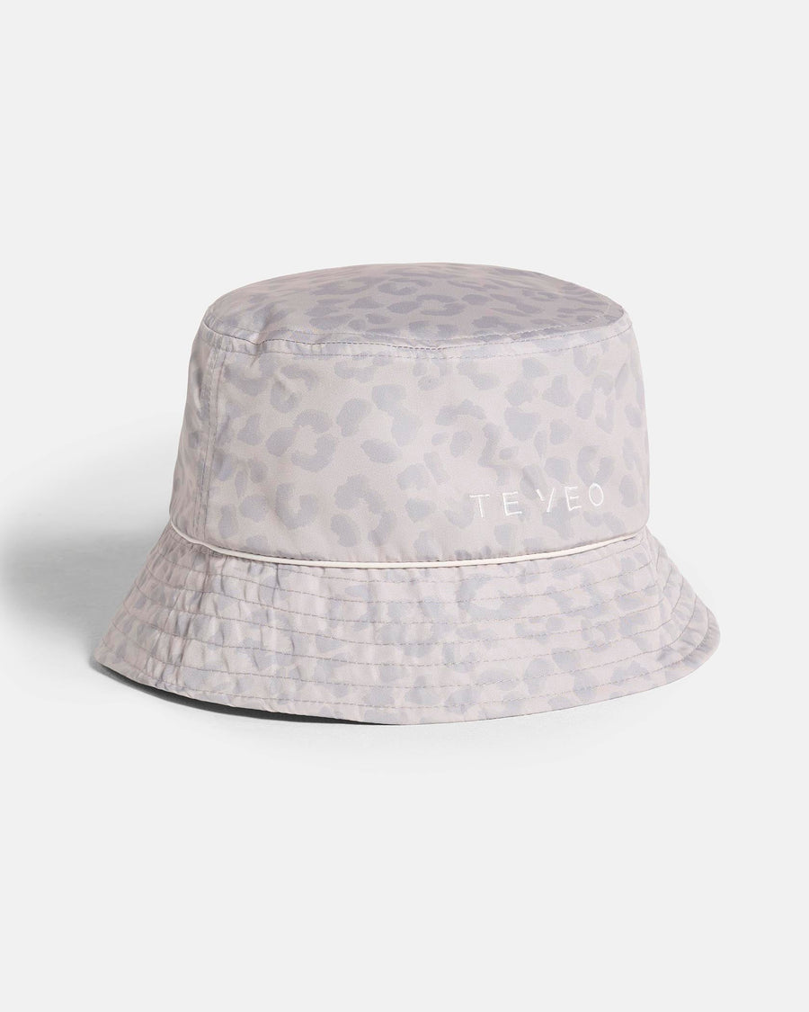 Contrastline Bucket Hat "Leo Hellgrau"