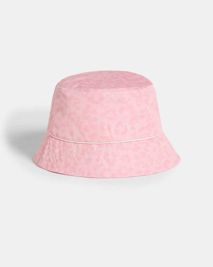 Contrastline Bucket Hat "Leo Rosa"