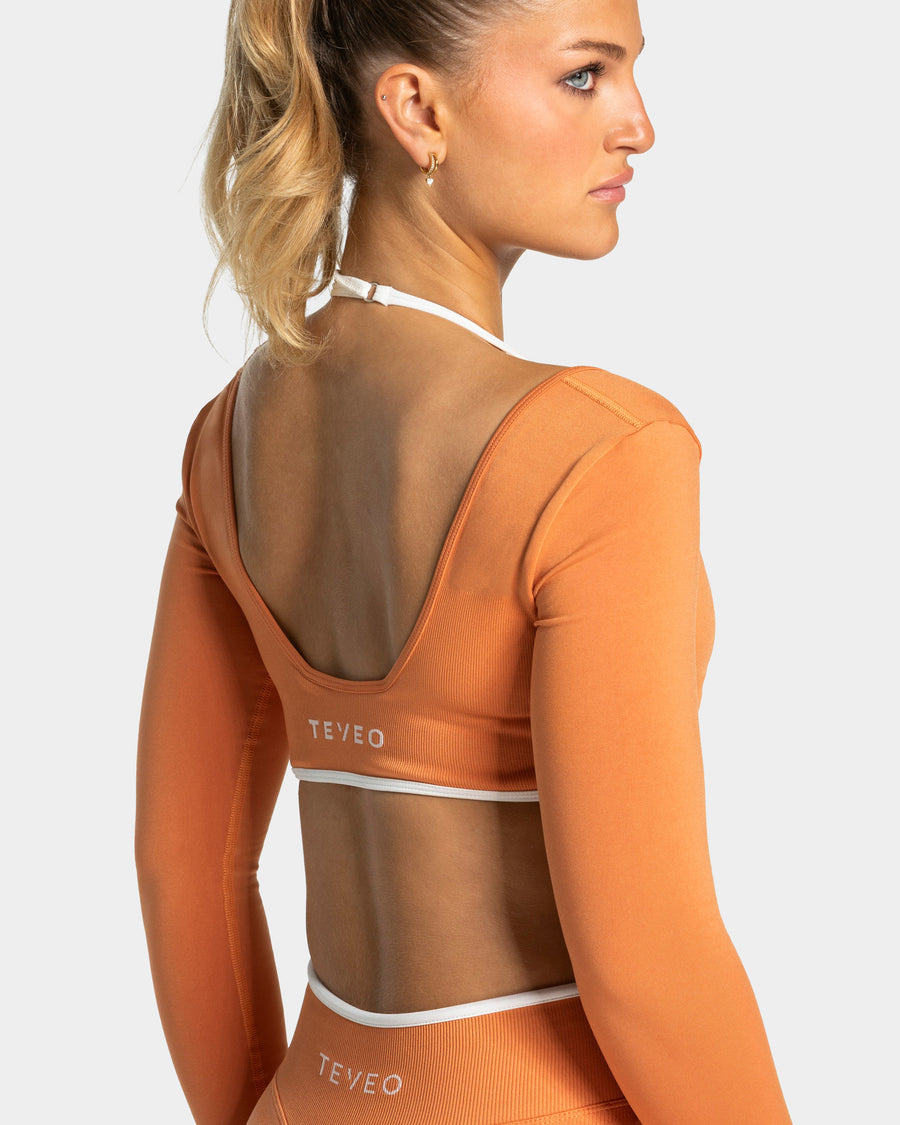 Contrastline Longsleeve "Pumpkin Spice"