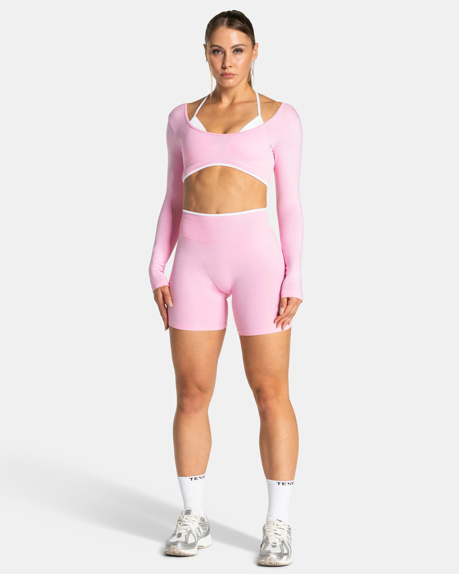 Contrastline Shorts "True Pink"