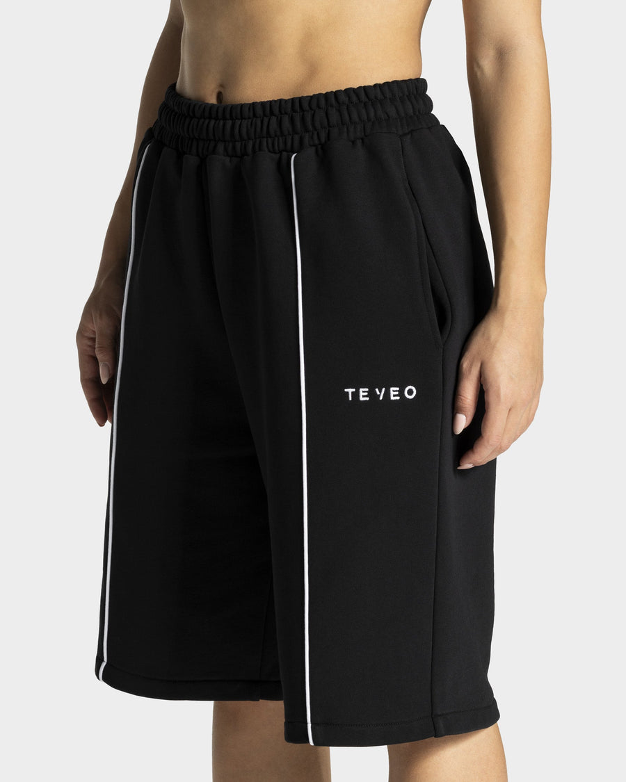 Contrastline Oversized Jorts "Schwarz"