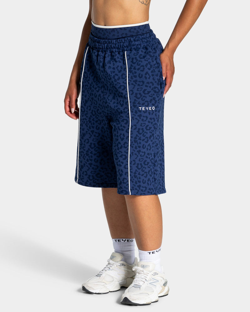 Contrastline Oversized Jorts "Leo Dunkelblau"