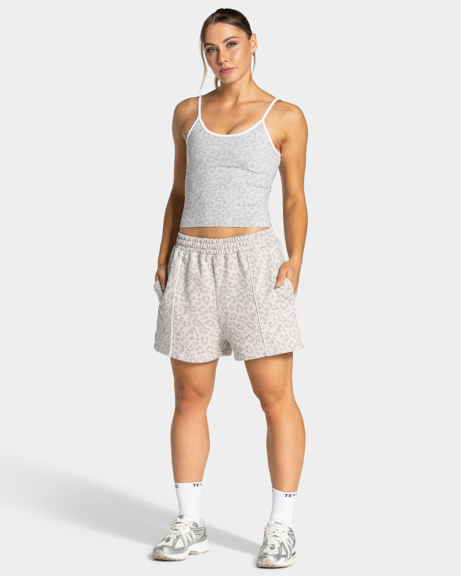Contrastline Oversized Shorts "Leo Hellgrau"