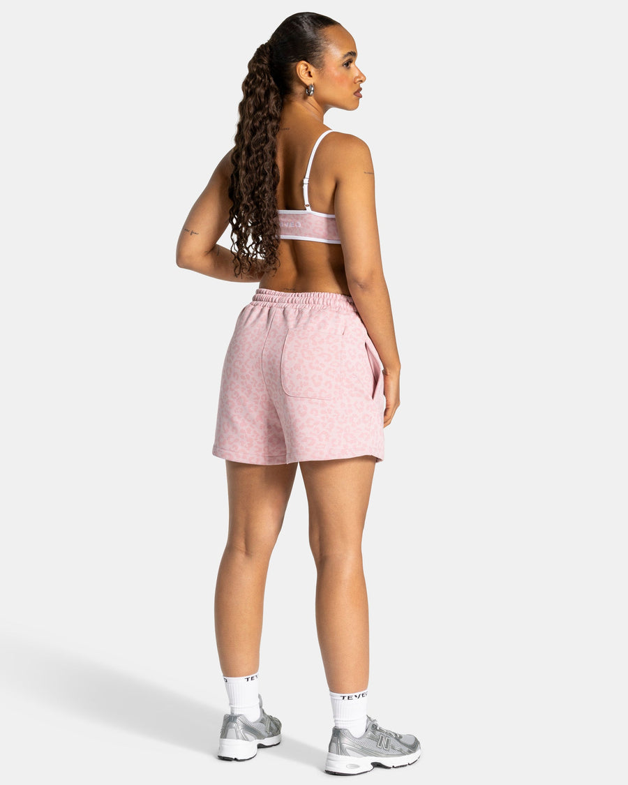 Contrastline Oversized Shorts "Leo Rosa"