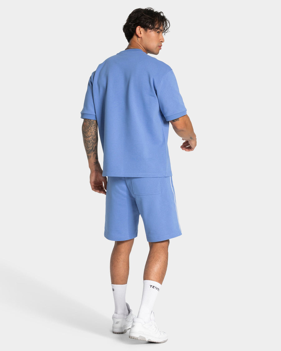 Contrastline Shorts "Azure"