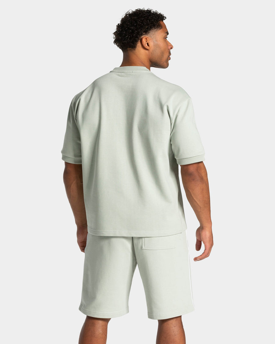 Contrastline Oversized T-Shirt "Pistachio"