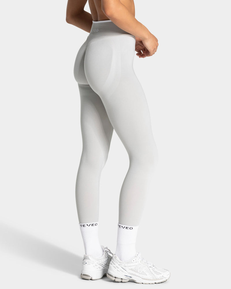 Contrastline Sculpt Scrunch Leggings "Moon"