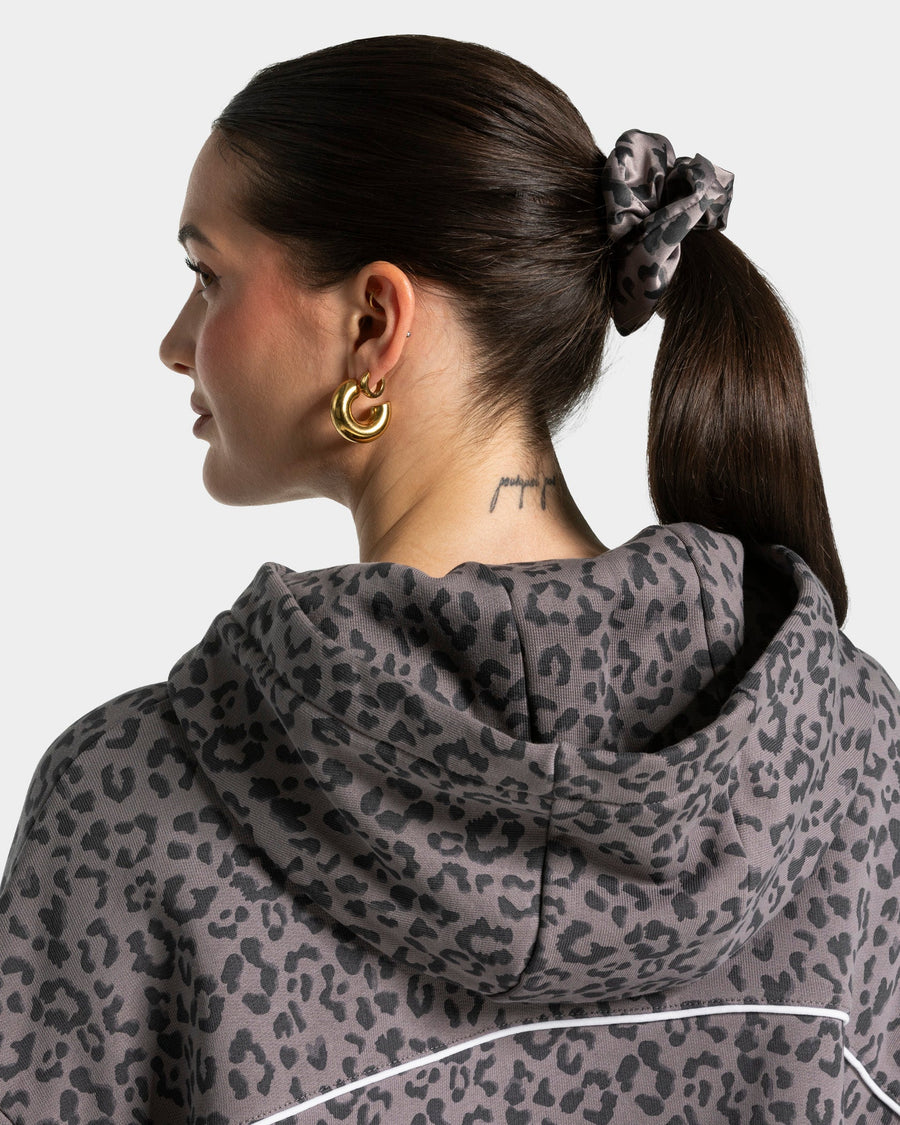 Contrastline Scrunchies (2er-Pack) ''Leo - Graphit''