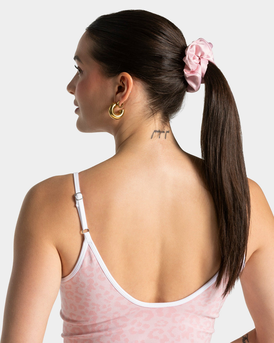 Contrastline Scrunchies (2er-Pack) ''Leo - Rosa''