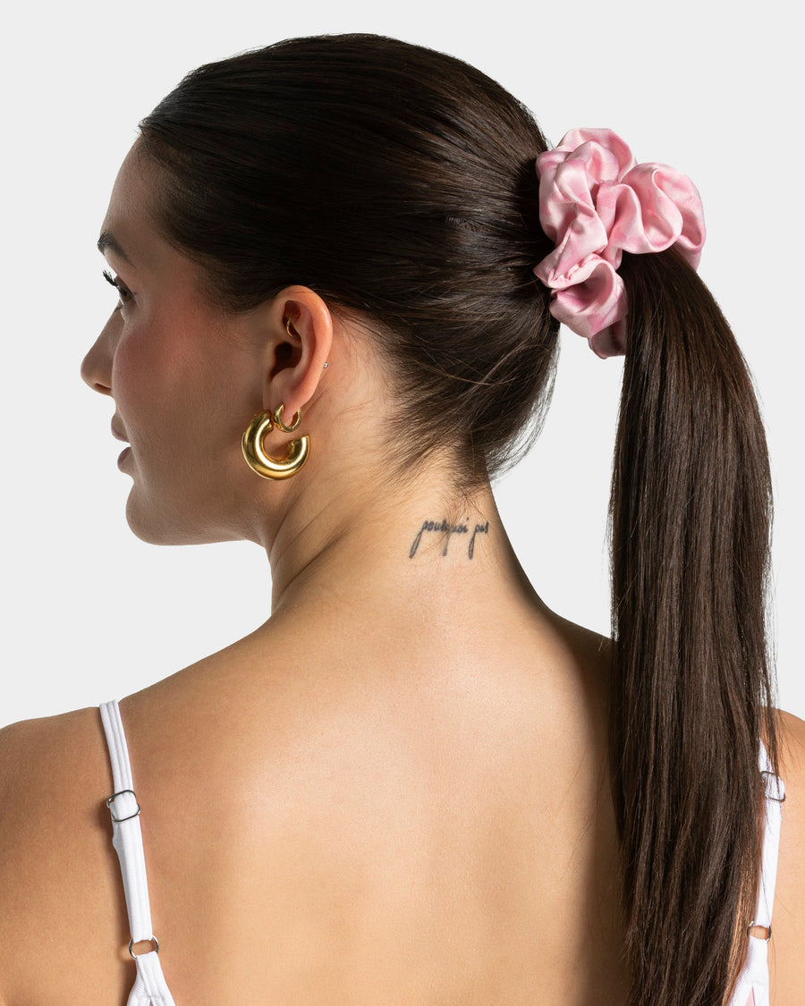 Contrastline Scrunchies (2er-Pack) ''Leo - Rosa''