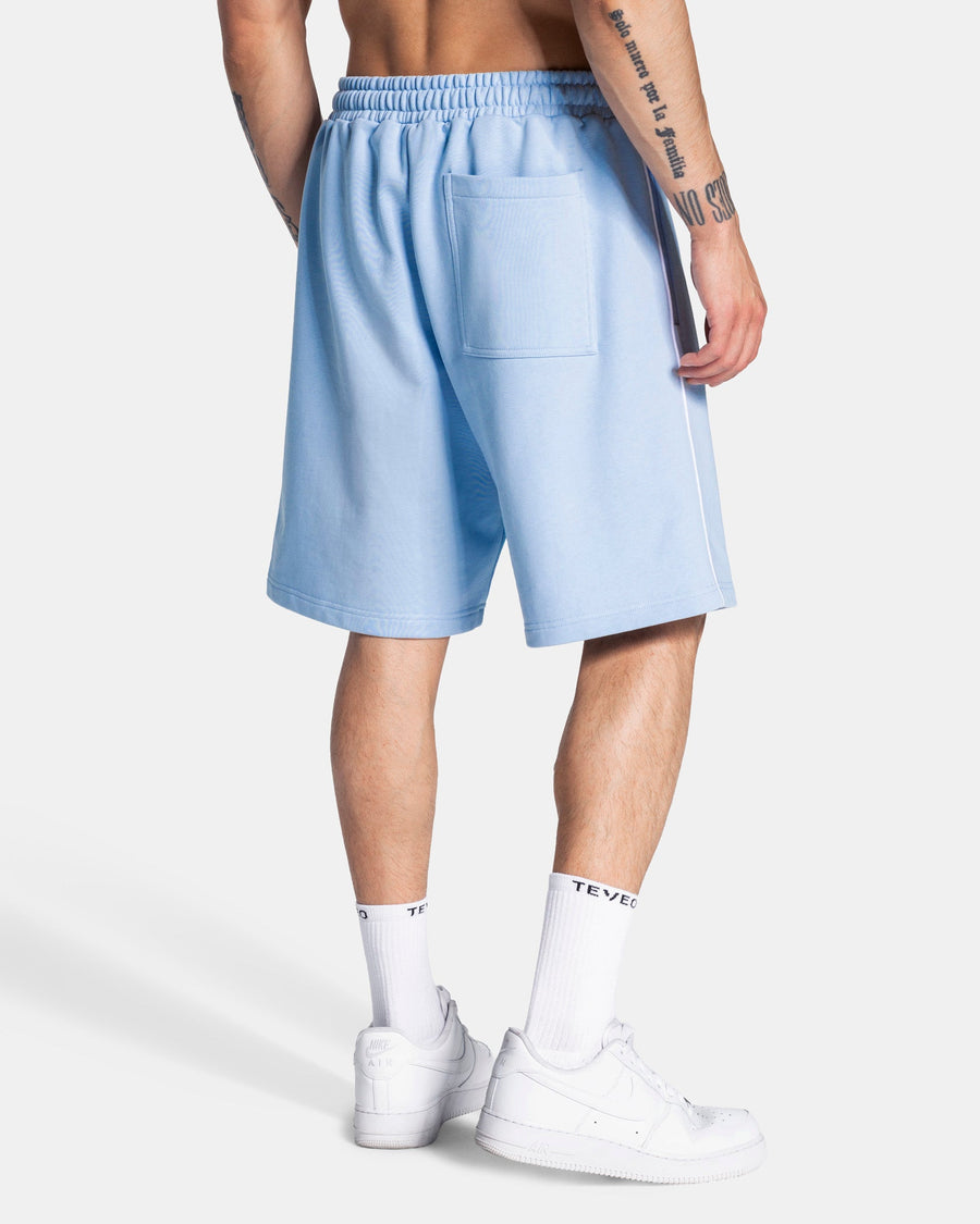 Contrastline Shorts "Babyblau"