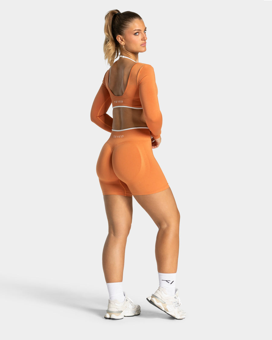Contrastline Longsleeve "Pumpkin Spice"