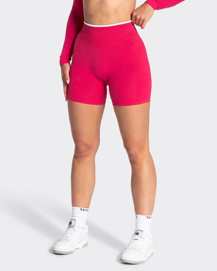 Contrastline Shorts "Berry"