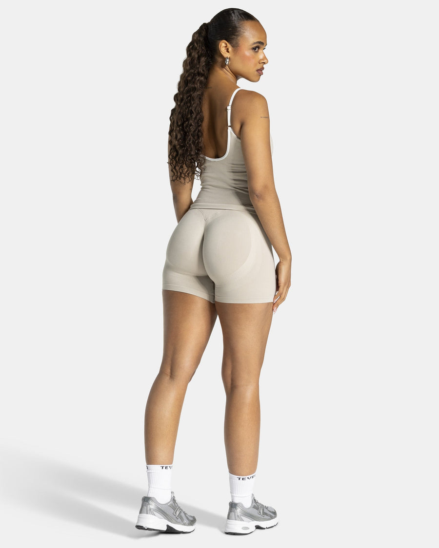 Contrastline Shorts "Cream"