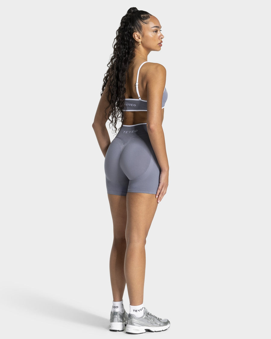 Contrastline Shorts "Eisgrau"