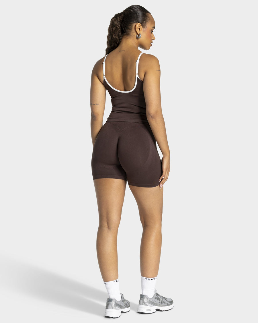 Contrastline Shorts "Espresso"