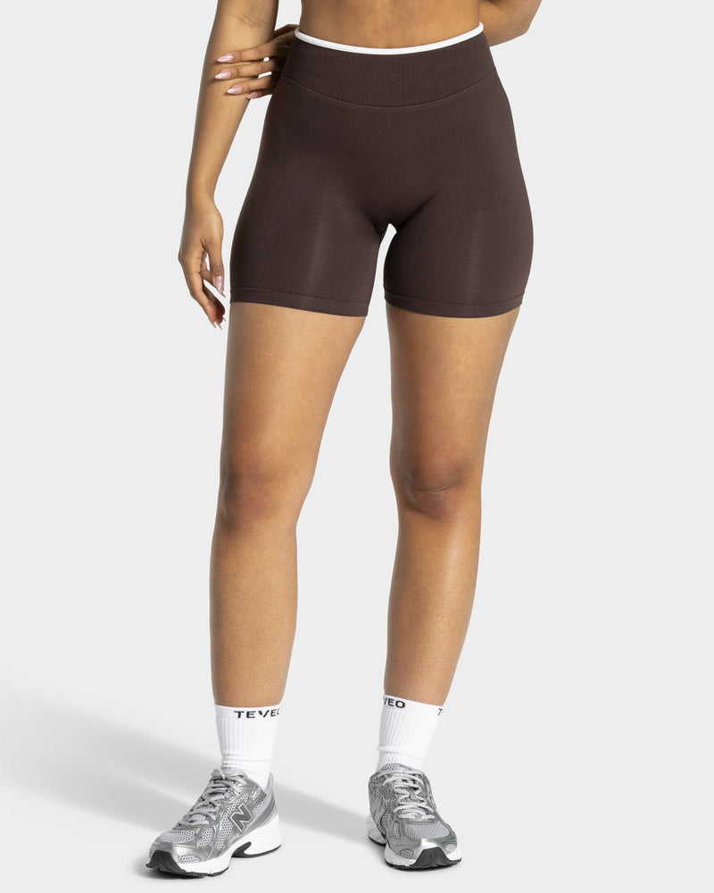 Contrastline Shorts "Espresso"