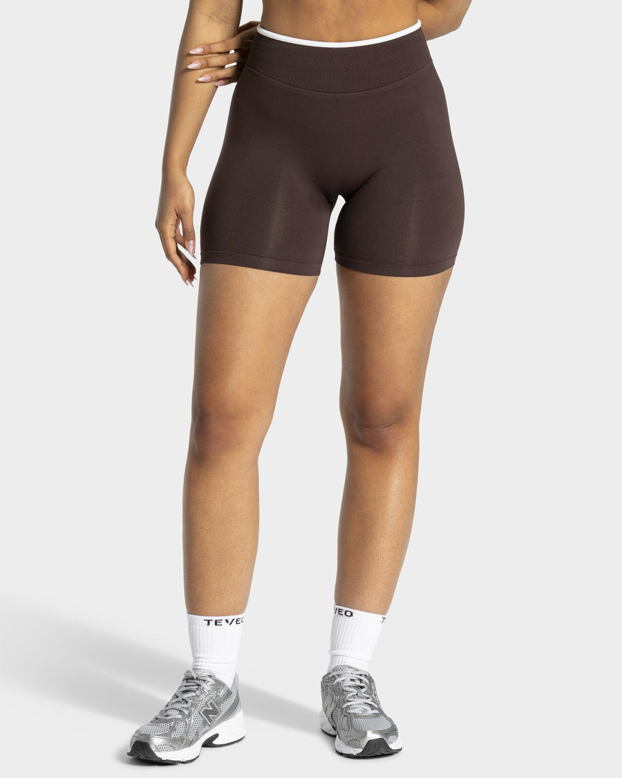 Contrastline Shorts "Espresso"