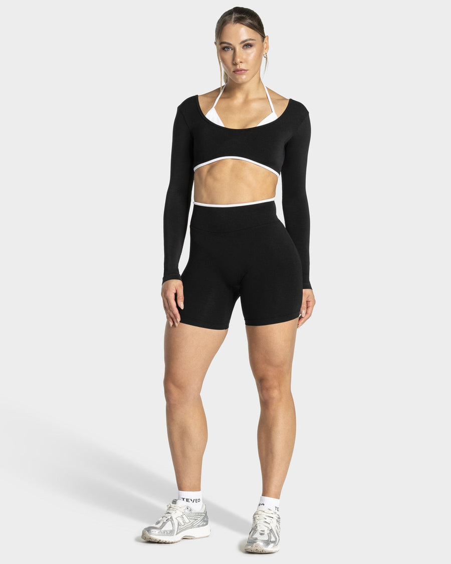 Contrastline Shorts "Schwarz"