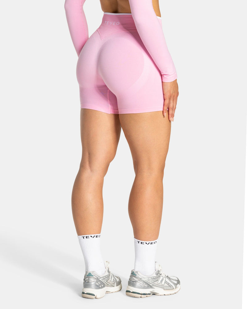 Contrastline Shorts "True Pink"