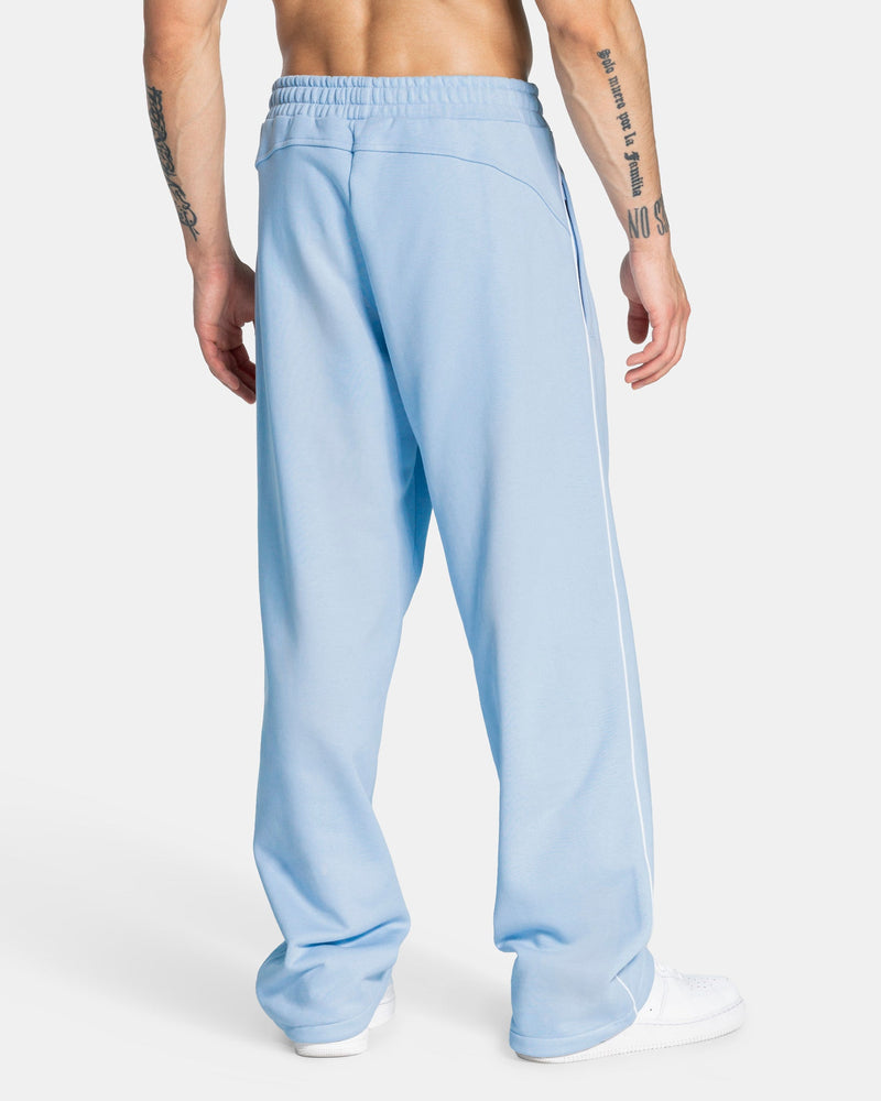 Contrastline Straight Leg Jogger "Babyblau"