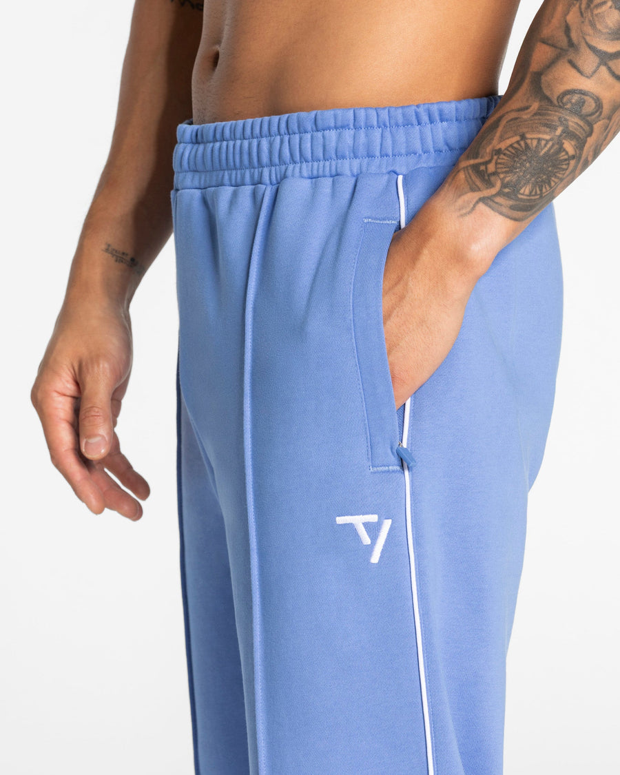 Contrastline Straight Leg Jogger "Azure"
