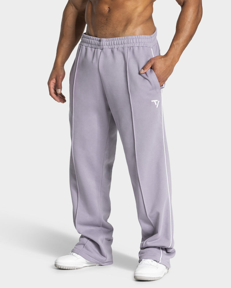 Contrastline Straight Leg Jogger "Lavendel"