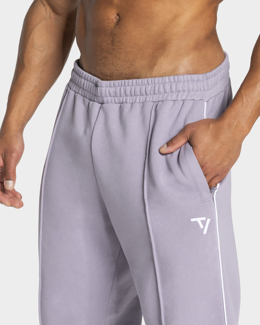 Contrastline Straight Leg Jogger "Lavendel"