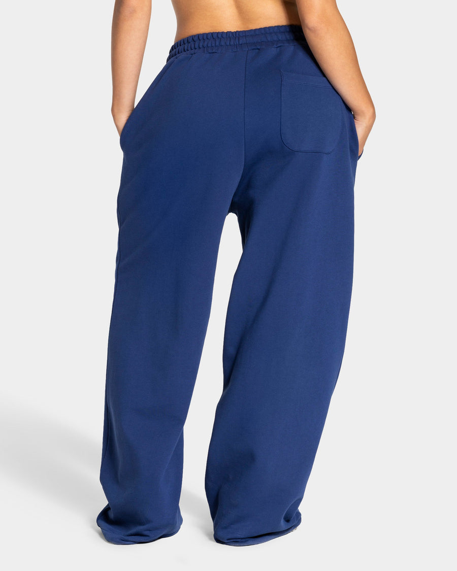 Contrastline Wide Leg Jogger "Indigo"