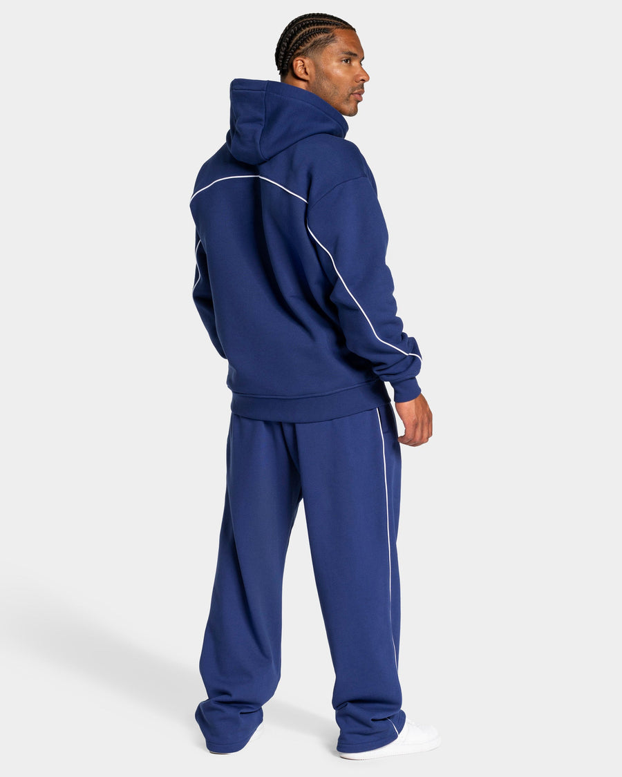 Contrastline Straight Leg Jogger "Indigo"